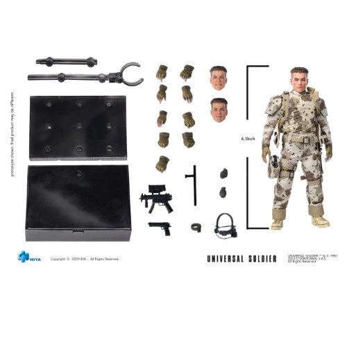 Universal Soldier Luc Deveraux Exquisite Super 1:12 Scale Action Figure - Previews Exclusive - Image 3