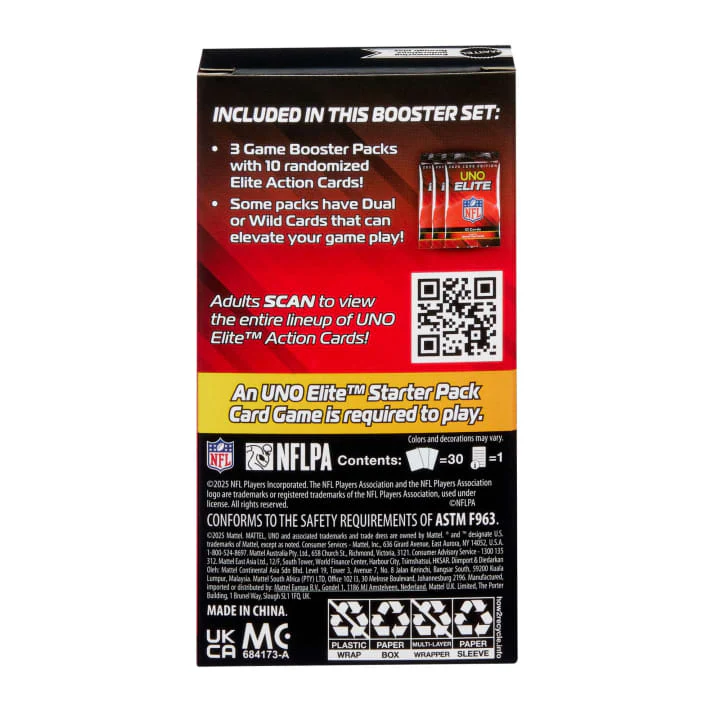 UNO: Elite NFL - 2025 Core Edition - Booster Set - Image 2