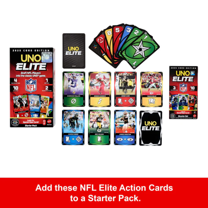 UNO: Elite NFL - 2025 Core Edition - Booster Set - Image 3
