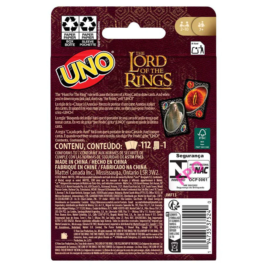 UNO: Lord of the Rings - Image 2