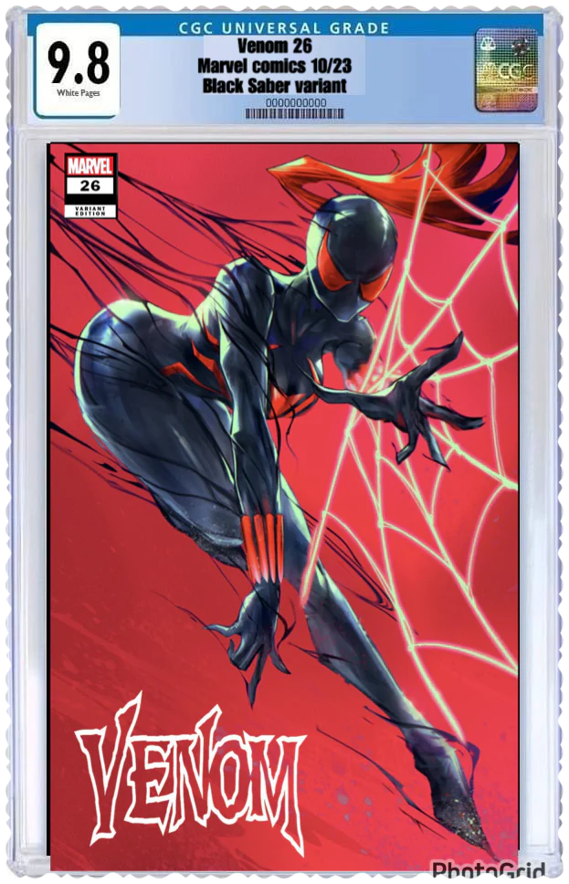 VENOM 26 BY Ivan Tao  BLACK SABER COMICS EXCLUSIVE - Image 3