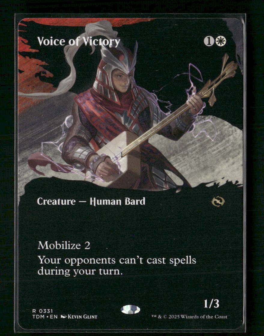 Voice of Victory #TDM-331 Rare - Tarkir: Dragonstorm TCG