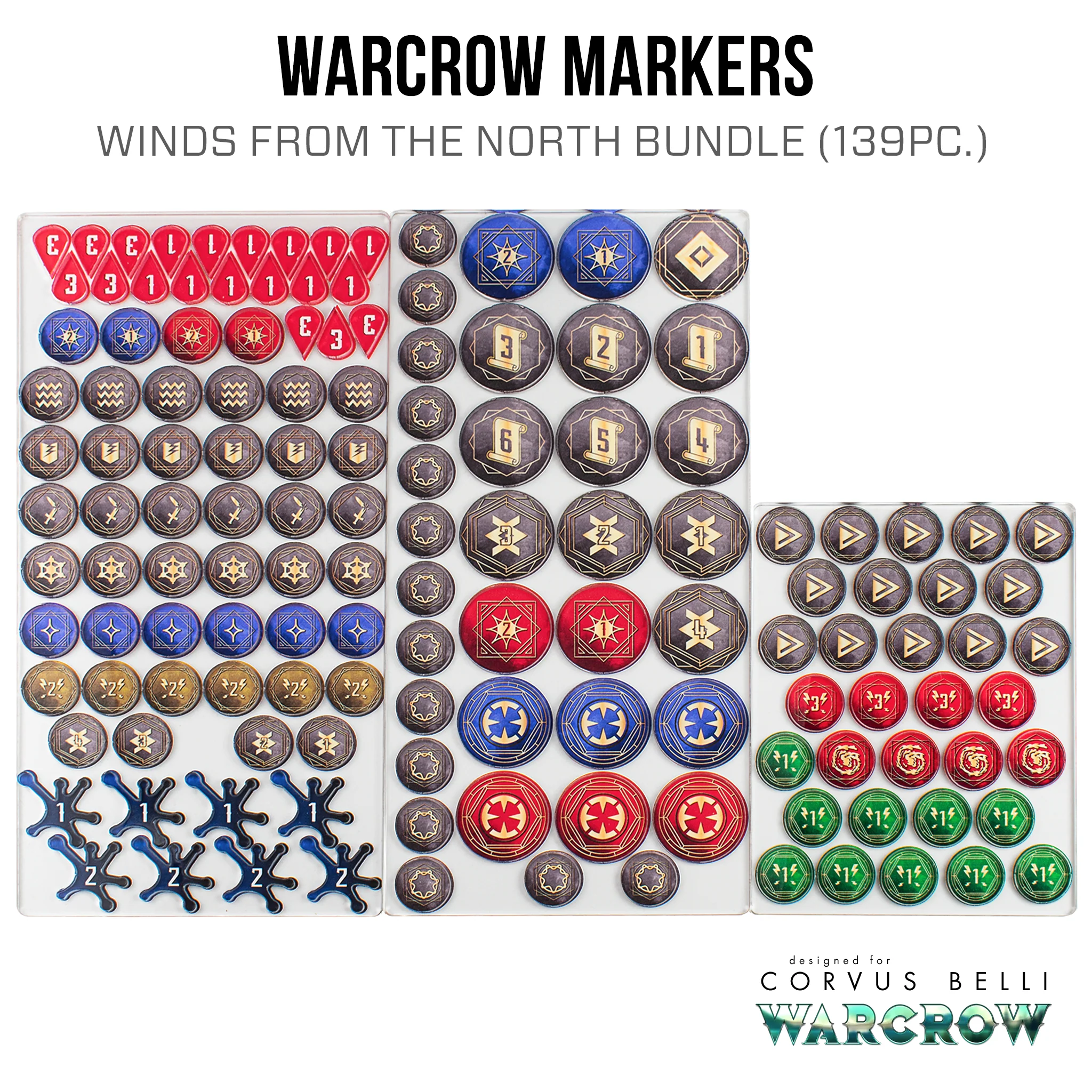 Warcrow: Winds From The North Marker Bundle - Image 2