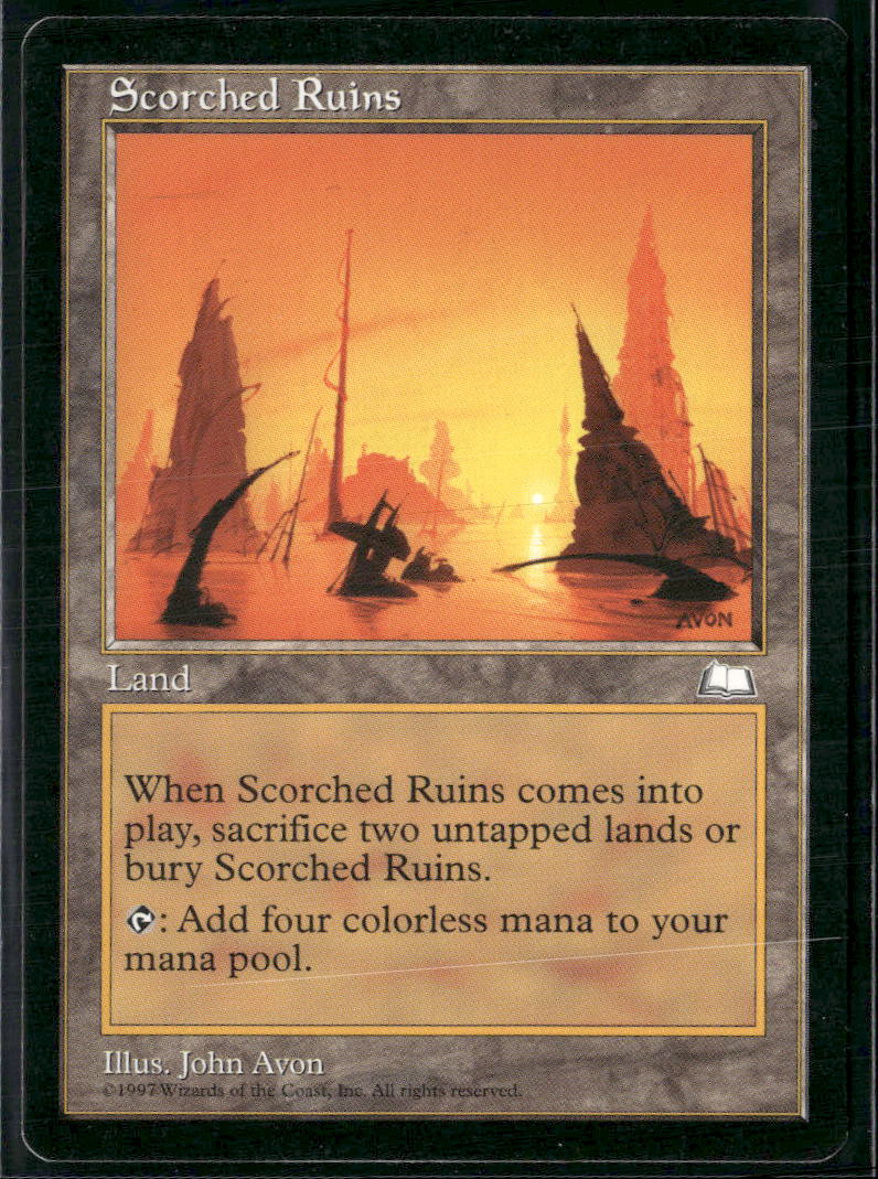 Weatherlight Scorched Ruins #