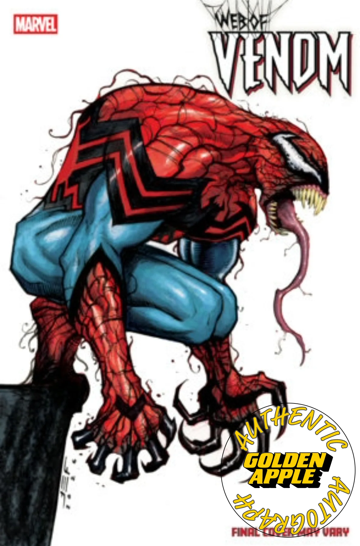 Web Of Venom #1 E Juan Ferreyra Foil Variant SIGNED Jordan Morris (04/08/2026) Marvel