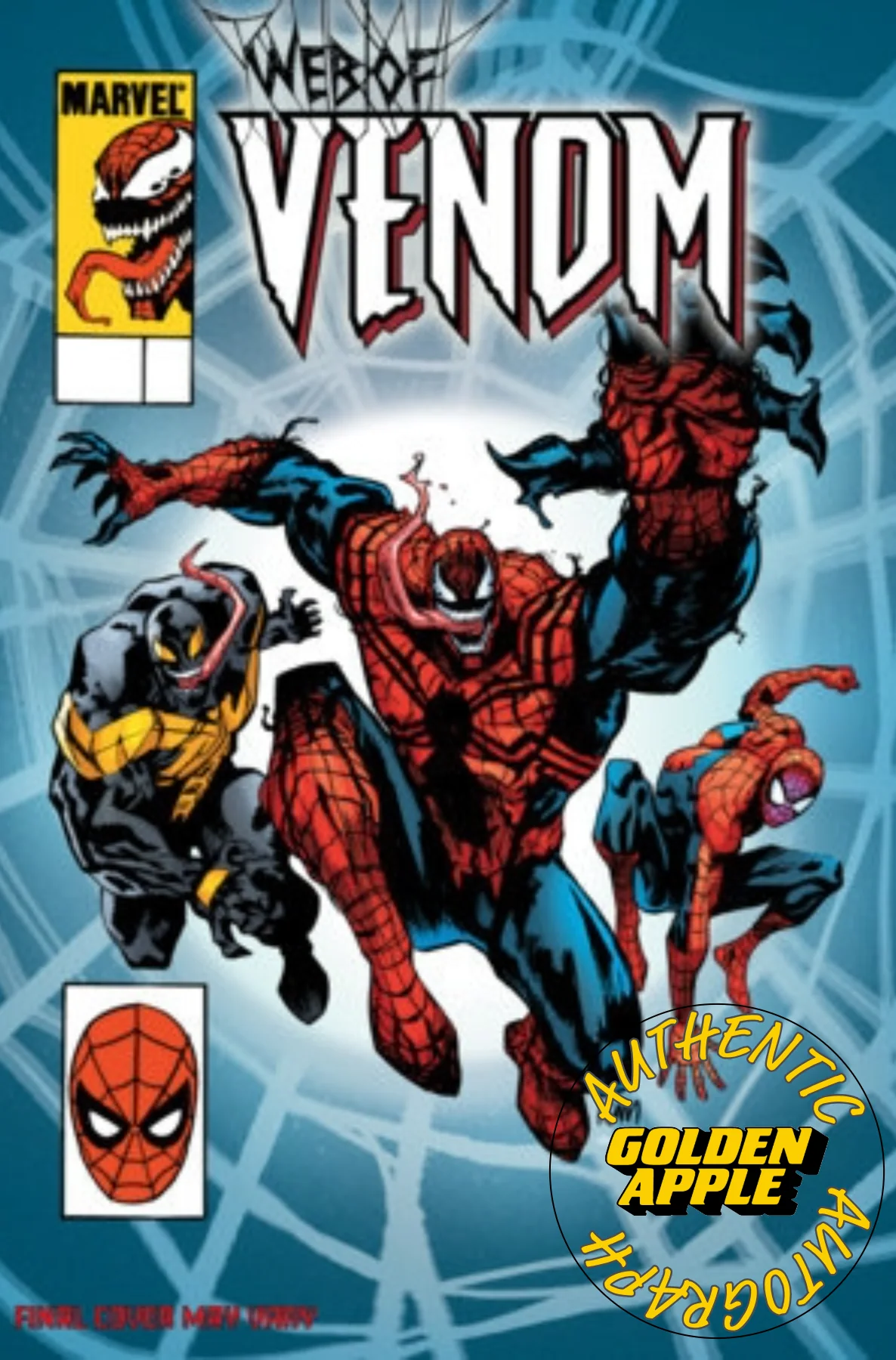 Web Of Venom #1 F Adam Gorham Homage Variant SIGNED Jordan Morris (04/08/2026) Marvel