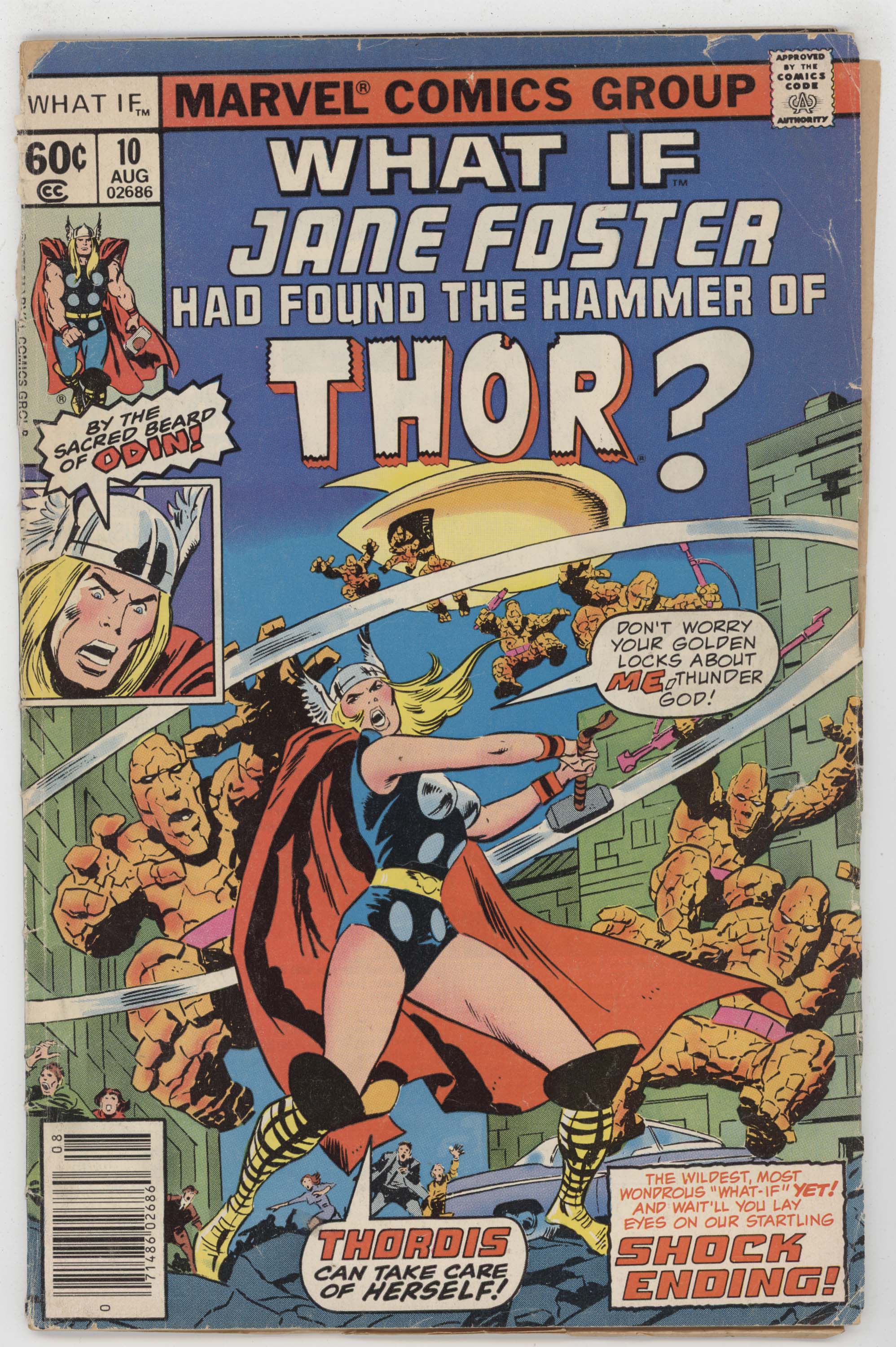 What If 10 Marvel 1978 FR GD 1st Jane Foster Thor Hammer Movie