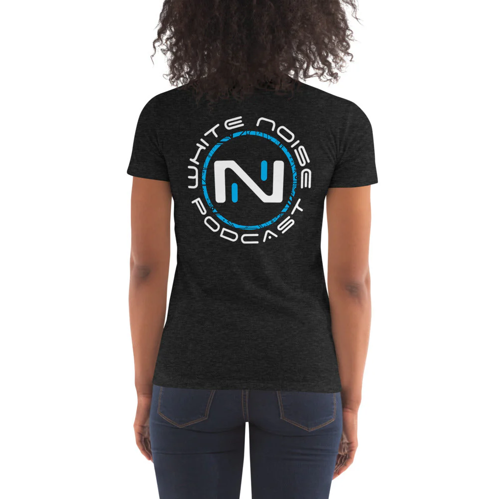 White Noise Women's Tri-Blend Crew Neck Tee - Image 2