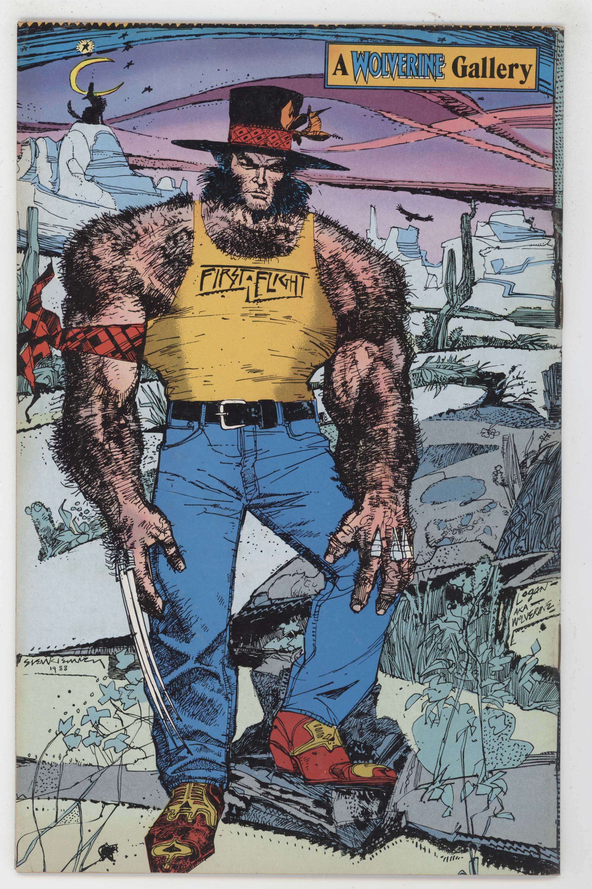 Wolverine 2 Marvel 1988 VF Silver Samurai Bill Sienkiewicz - Image 2