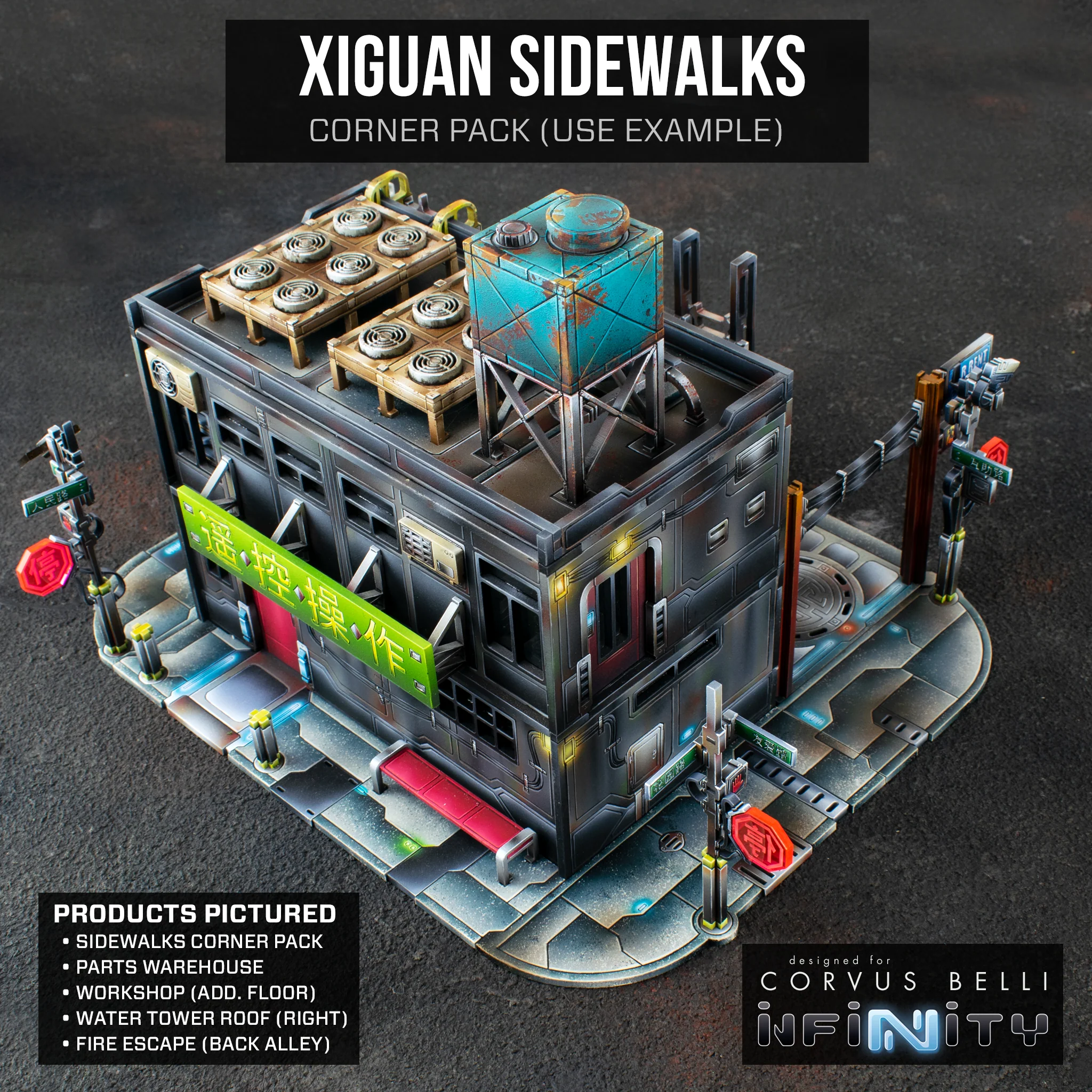 Xiguan Sidewalk - Corners - Image 10