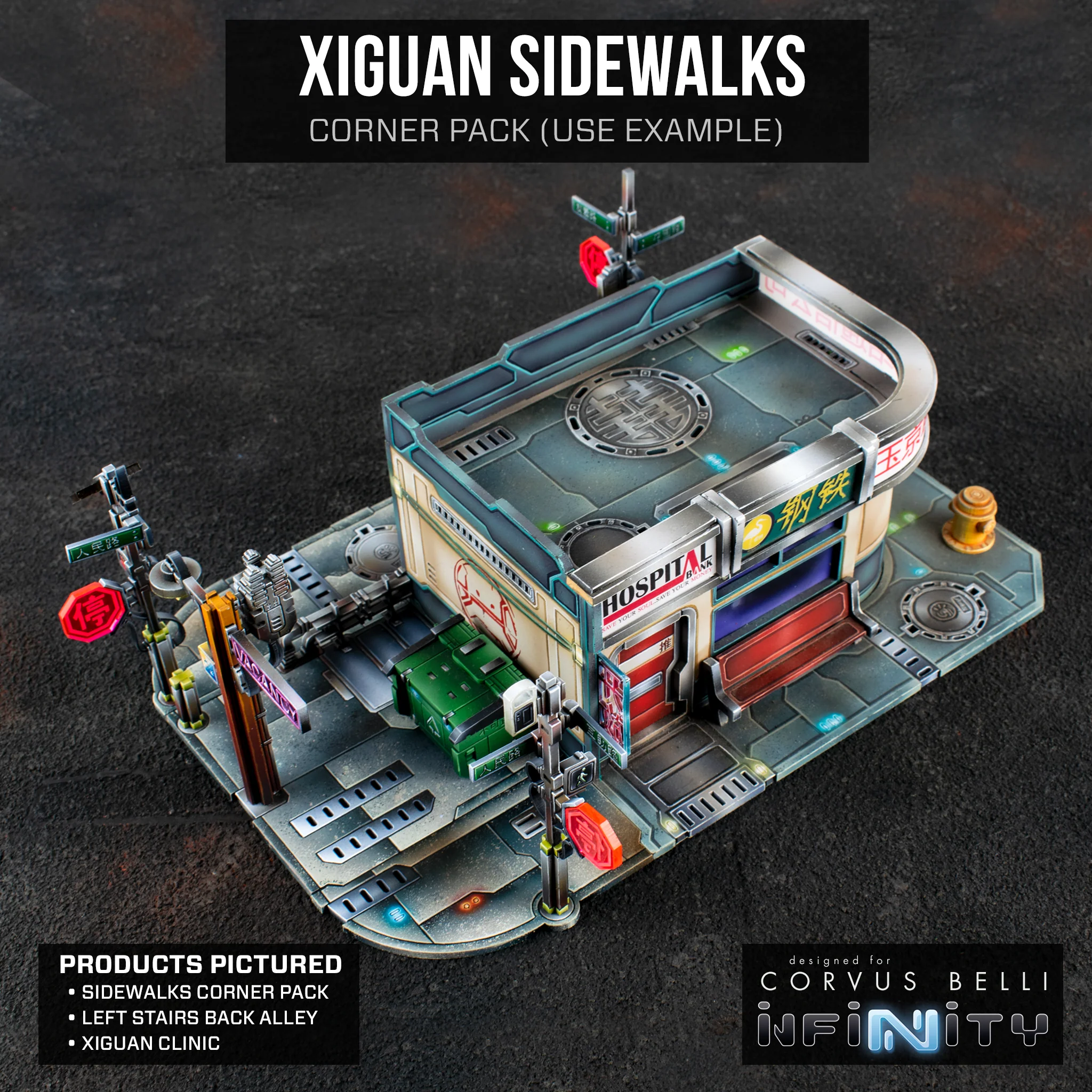 Xiguan Sidewalk - Corners - Image 5