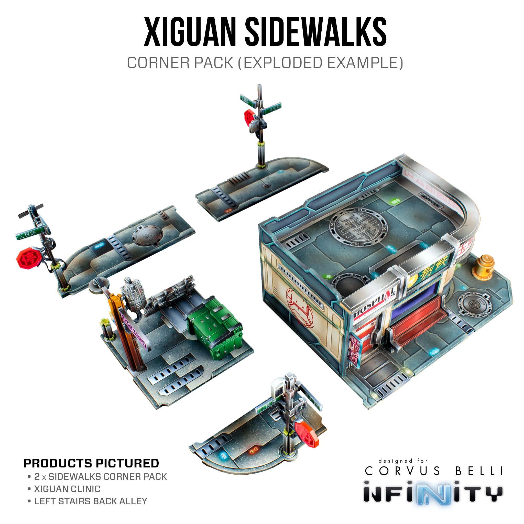 Xiguan Sidewalk - Corners - Image 6