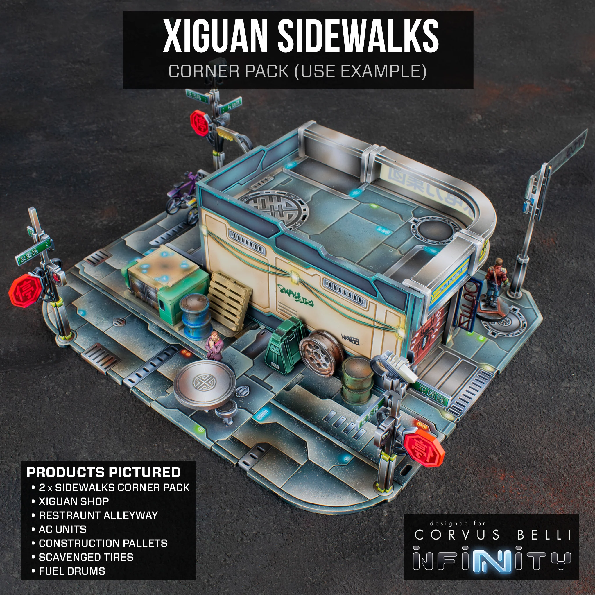 Xiguan Sidewalk - Corners - Image 7
