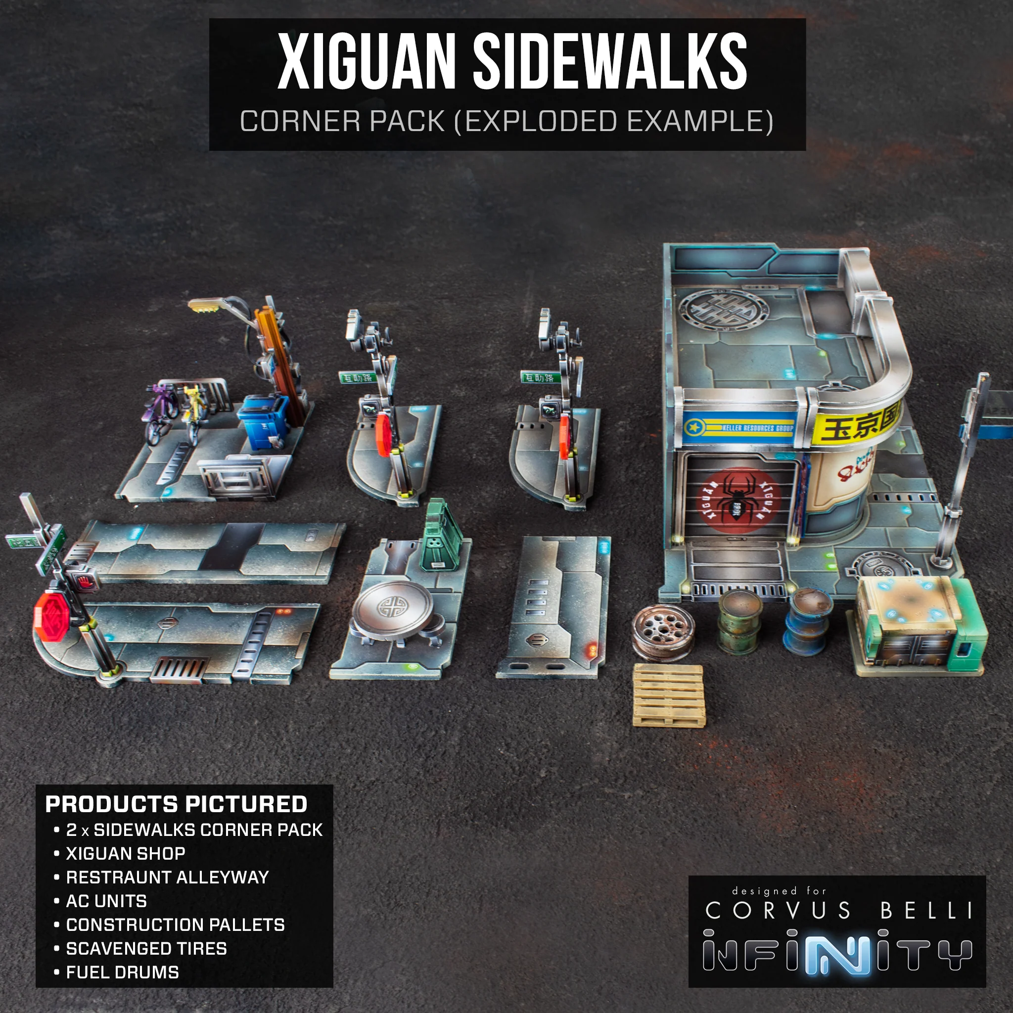 Xiguan Sidewalk - Corners - Image 8