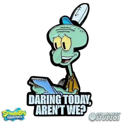 Zen Monkey: Daring Today, Aren't We? - Spongebob Squarepants Pin - Image 2