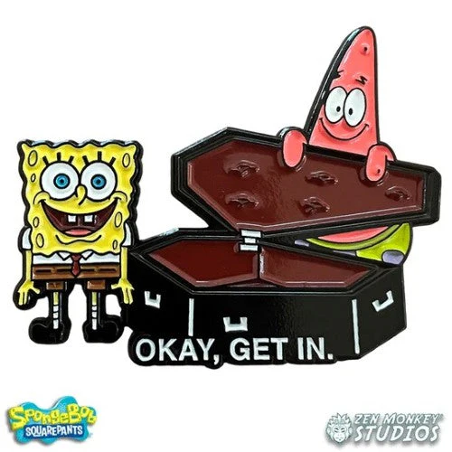 Zen Monkey: Okay, Get In - Spongebob Squarepants Pin - Image 2