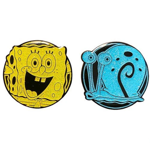 Zen Monkey: SpongeBob and Gary(set) - Spongebob Squarepants Pin - Image 2